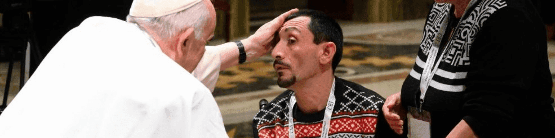 Imagen destacada del artículo: El Papa Francisco apela a la verdadera inclusión en el Día Internacional de las Personas con Deficien