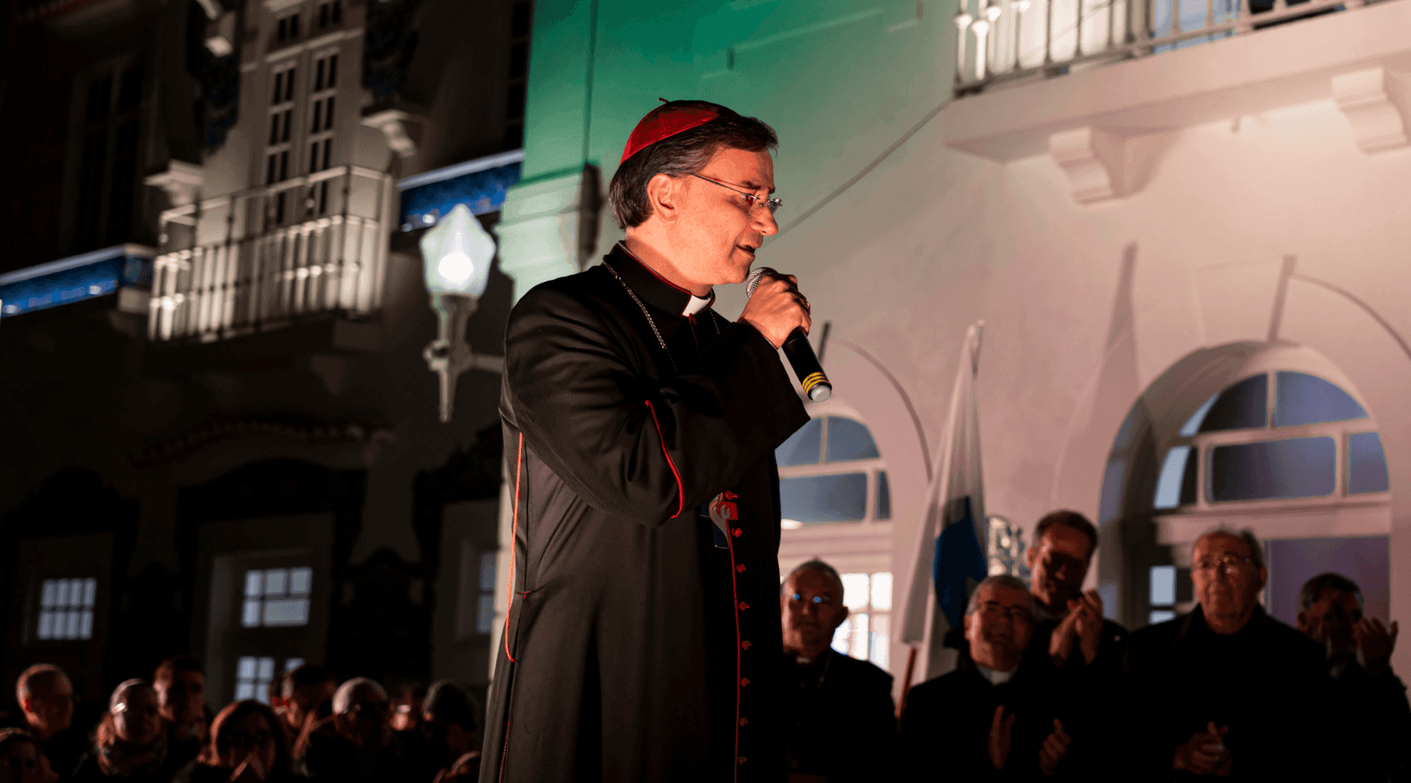 D. Américo Aguiar fala aos jovens