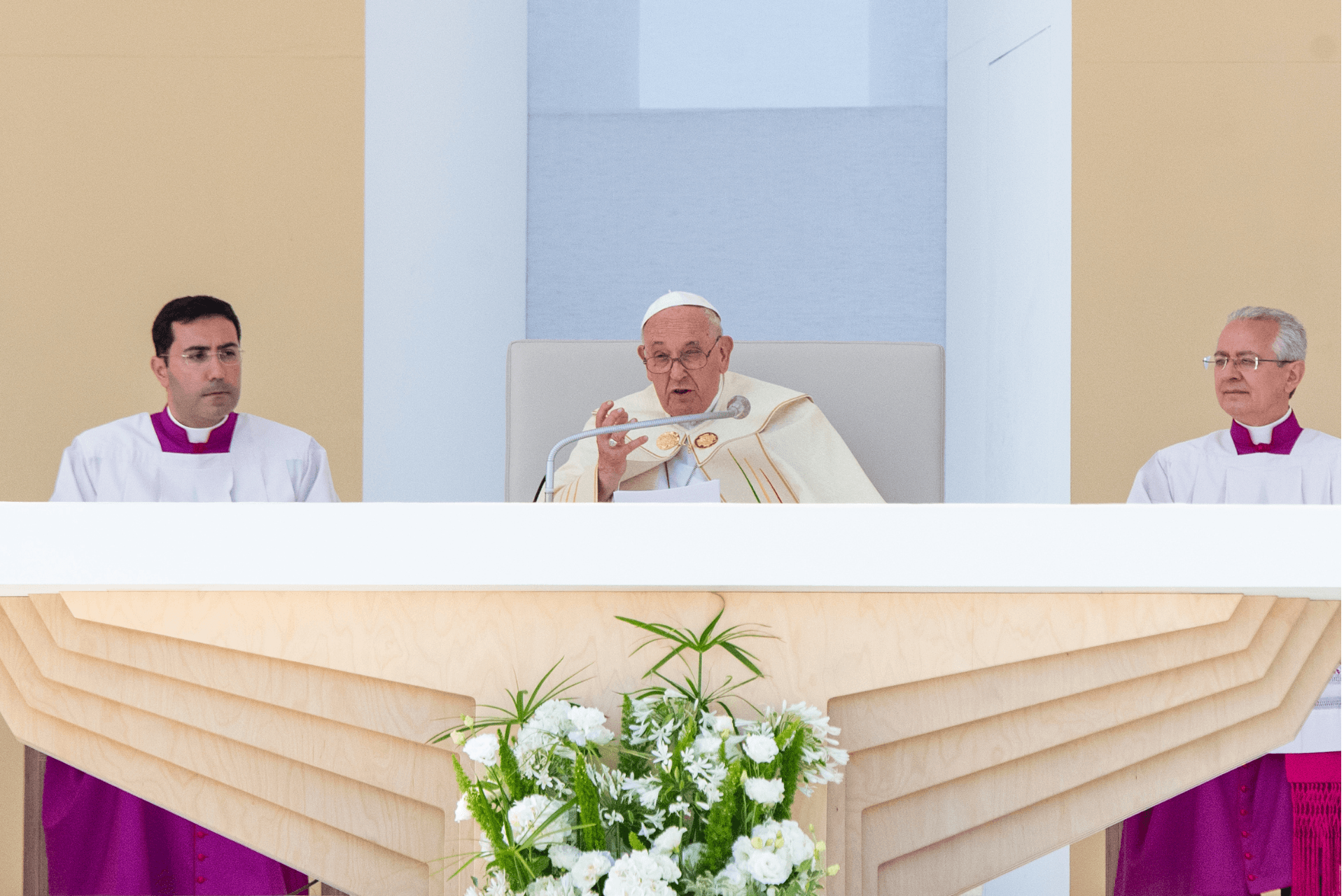 Image en vedette de l'article: Homélie du pape François lors de la Messe finale