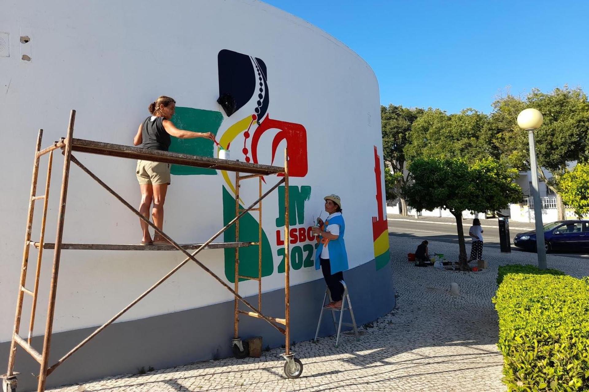 Imagen destacada del artículo: Beja tendrá un mural dedicado a la JMJ