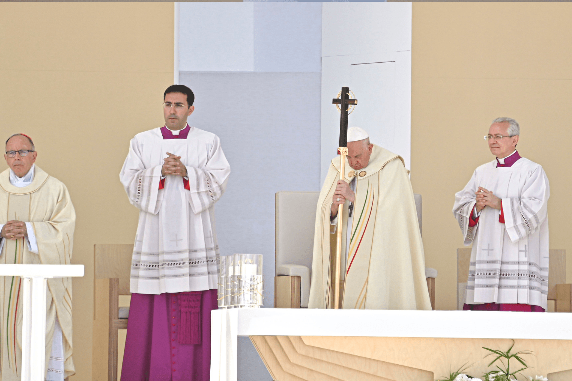 Image en vedette de l'article: Angélus avec le Pape