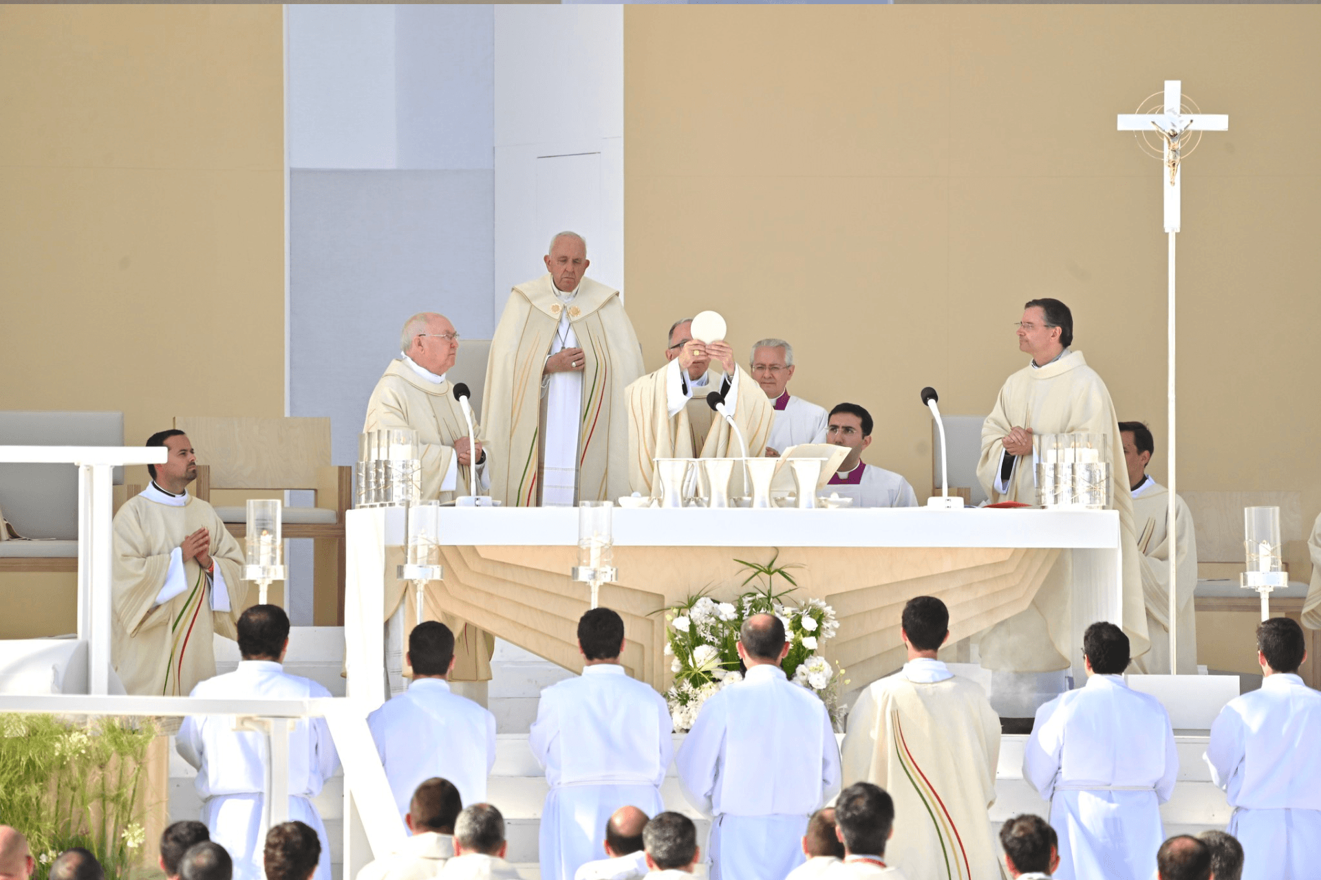 Image en vedette de l'article: Homélie du pape à la Messe finale