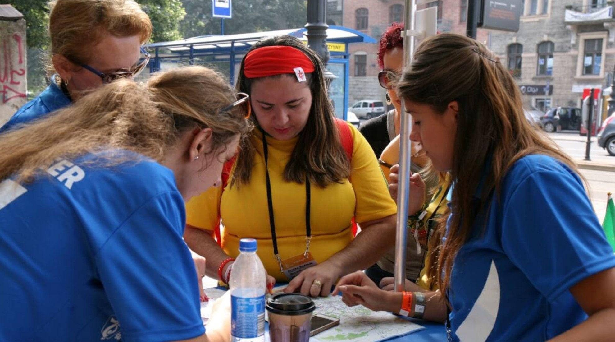 Voluntários na JMJ Cracóvia 2016